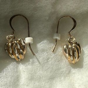 Gold over Sterling Silver Earrings